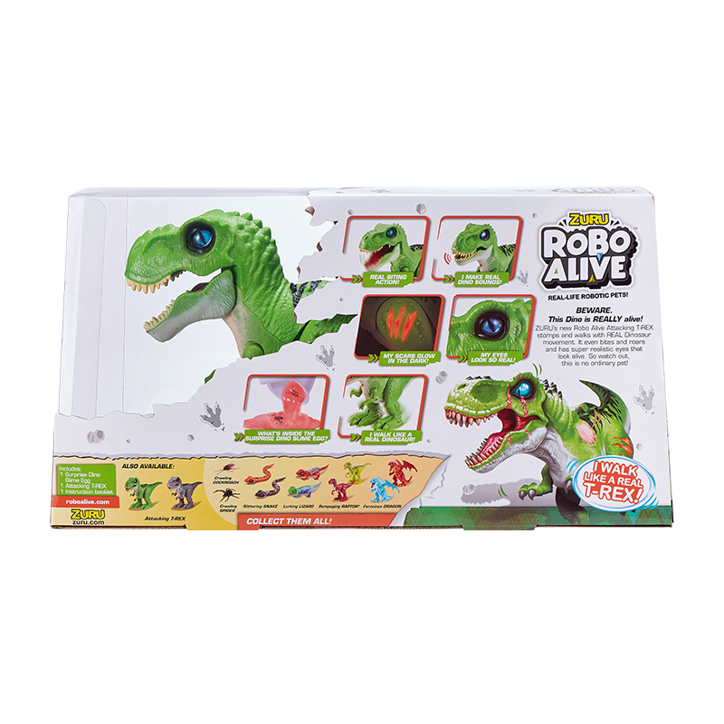 Đồ Chơi Mô Hình ROBO ALIVE Khủng Long Bạo Chúa T-Rex 7127/GRE