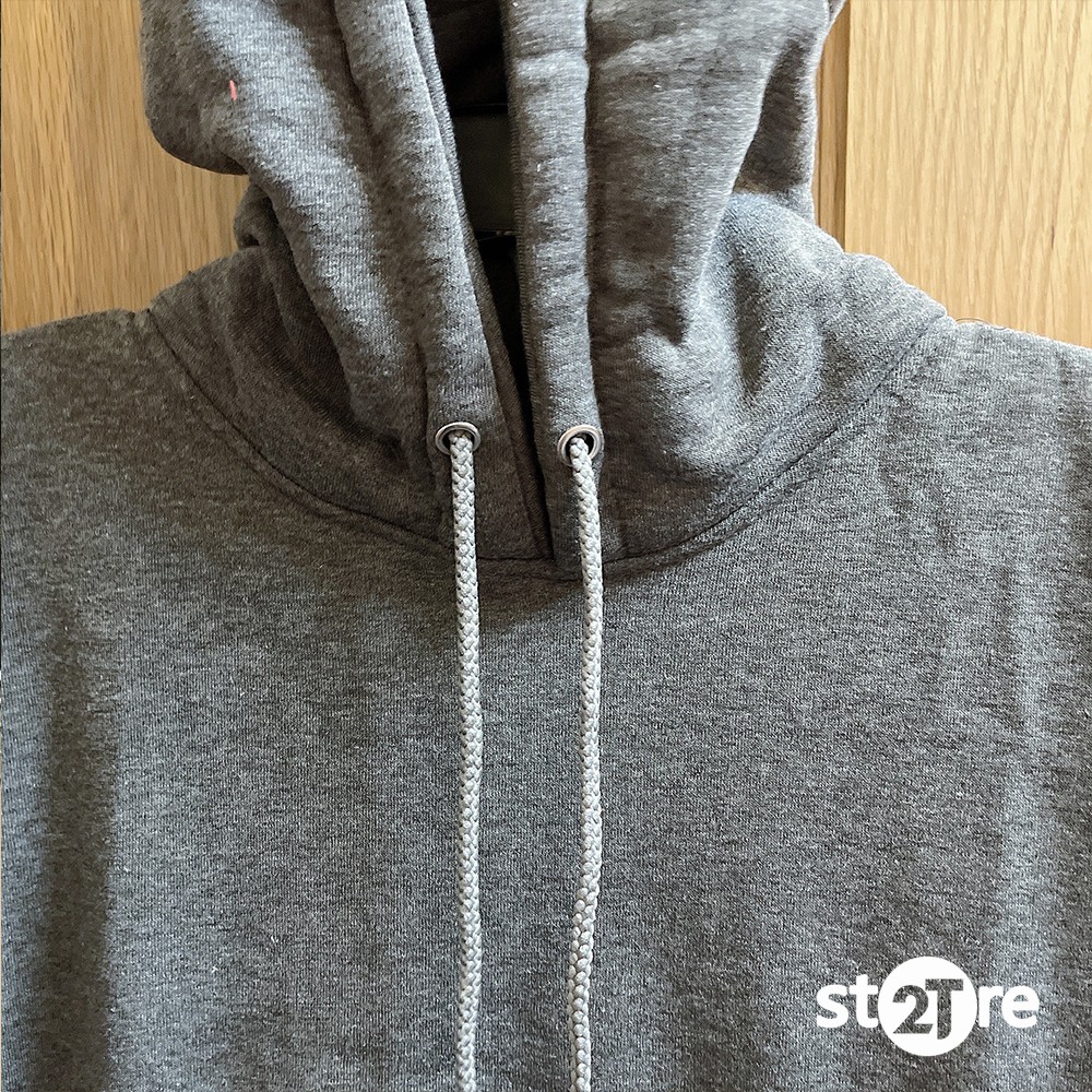 Áo hoodie unisex 2T Store H07 màu xám đậm - Áo khoác nỉ chui đầu nón 2 lớp dày dặn đẹp chất lượng | BigBuy360 - bigbuy360.vn