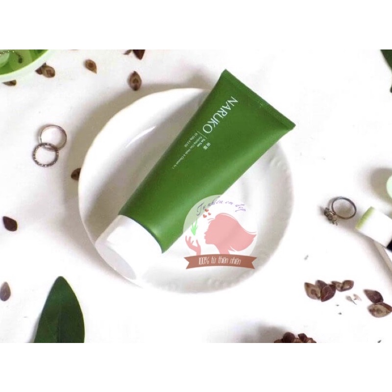 SỮA RỬA MẶT BÙN TRÀM TRÀ NARUKO TEA TREE PURUFYING CLAY MASK & CLEANSER