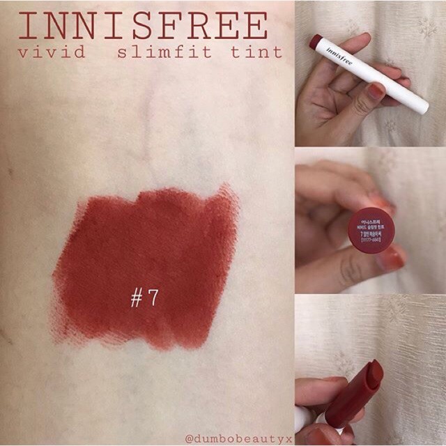 Son Tint Lì Innisf Vivid Slimfit Tint | BigBuy360 - bigbuy360.vn