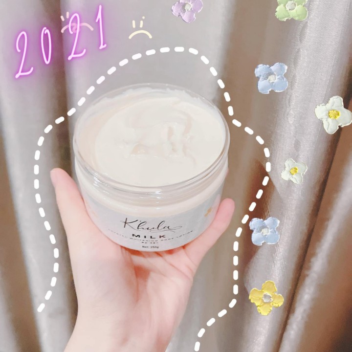 Kem Body Trắng Da Dưỡng Ẩm Khula Milk Body [TRẮNG BẬT TÔNG] Kem Dưỡng Trắng Da Body Ko Bết Rít Ko Lộ Vân - ROXI Beauty