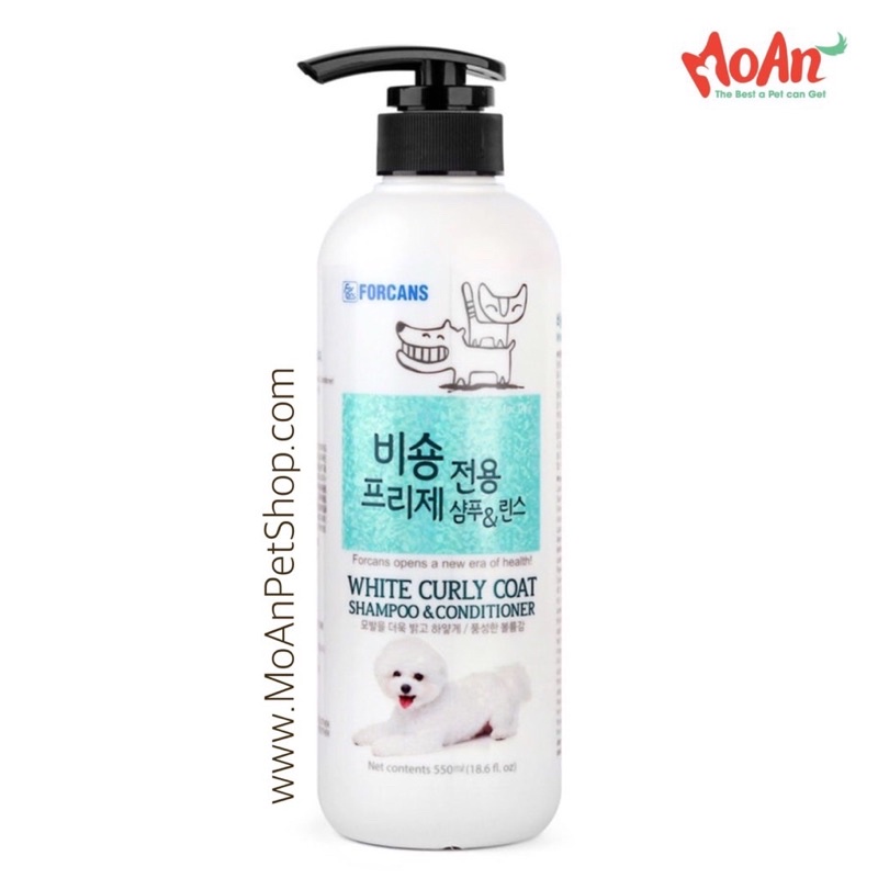 Sữa tắm Hàn Quốc Forbis Forcan cho Poodle