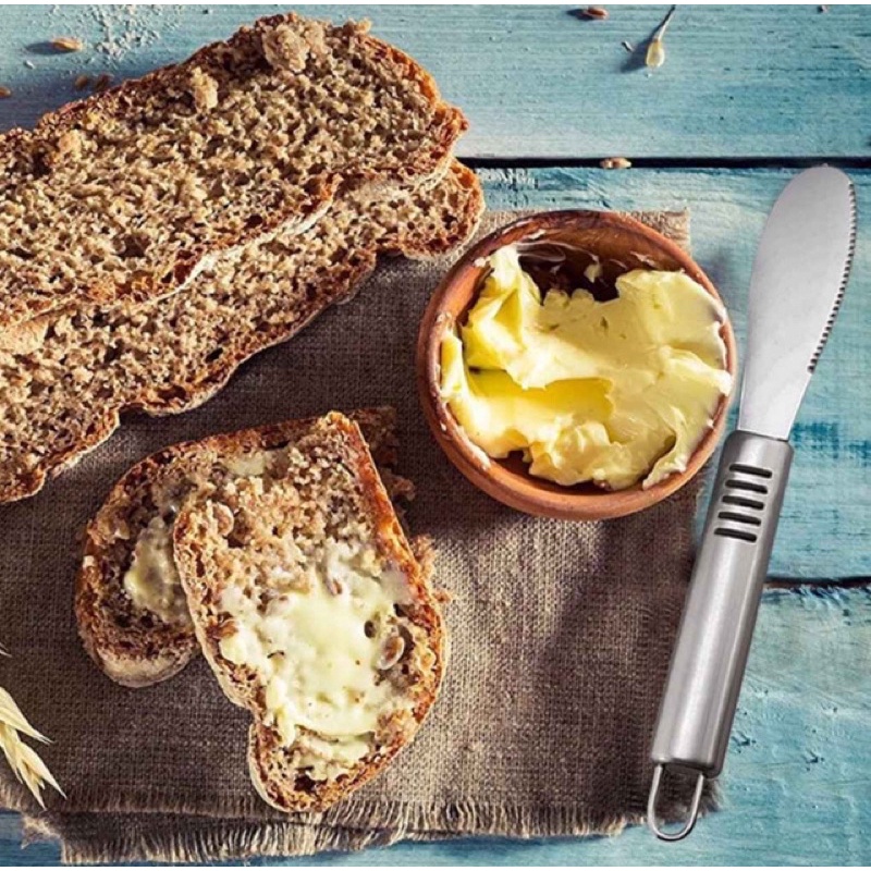 1 Dao Cắt Bánh Mì Sandwich Bằng Thép Không Gỉ