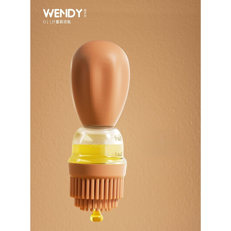 Cọ Quét Dầu Bằng Silicone Tiện Lợi Dễ Sử Dụng