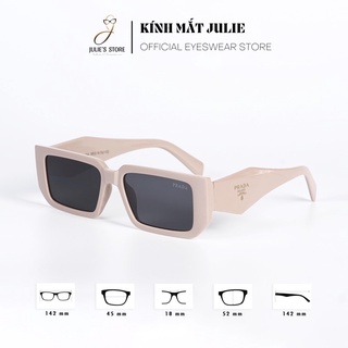 Kính râm nữ mắt vuông sang chảnh hiệu PRADA cao cấp-Kr013