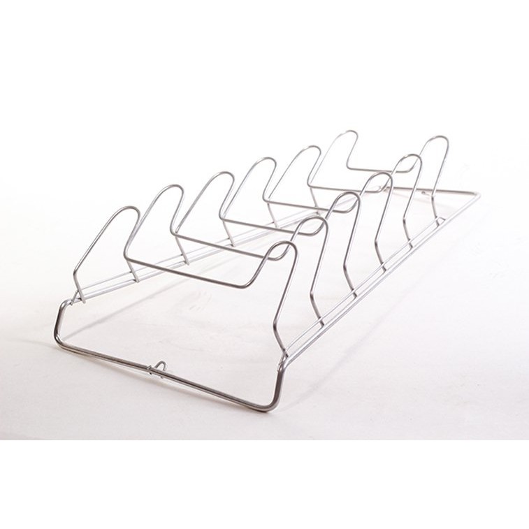 Bộ 2 giá treo vung nồi inox 6 tầng Tienich168 TI141 (Bạc)