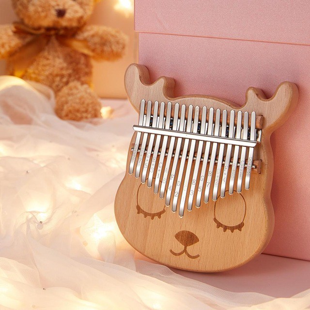 Đàn Kalimba 17 phím kiểu dáng tiện dụng hàng có sẵn Cegaxii