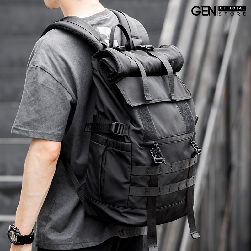 Balo Đa Năng 3 Trong 1 GENBAG Cao Cấp Chống Thấm Nước, Balo Thời Trang Nam Nữ Nhiều Ngăn Tiện Dụng
