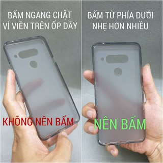 [LG V40/LG V40 ThinQ] Ốp lưng silicon dẻo đen
