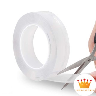 Băng dính trong suốt dài 3m dán siêu chắc