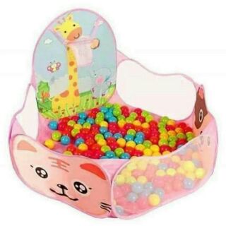 LỀU BÓNG CHO BÉ KÈM 100 BÓNG