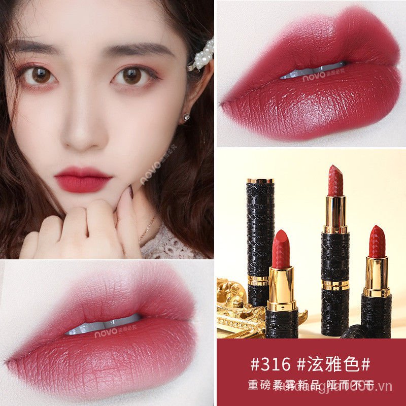 (Hàng Mới Về) Son Môi Novo Dưỡng Ẩm Chống Thấm Nước Không Phai Màu Có Thể Dùng Cho Phụ Nữ Mang Thai | BigBuy360 - bigbuy360.vn