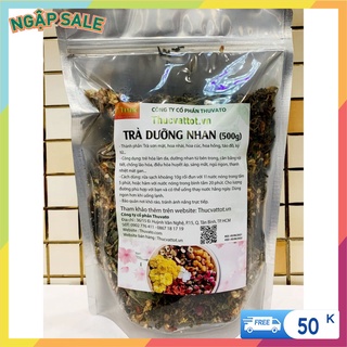 500g Trà thảo mộc dưỡng nhan Thuvato ( gồm trà sơn mật, hoa nhài, hoa cúc, hoa hồng, táo đỏ, kỷ tử)