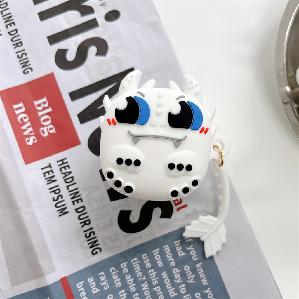 Vỏ Bảo Vệ Hộp Sạc Tai Nghe Không Dây Bluetooth Baseus WM02 Bằng Silicon Họa Tiết Hoạt Hình Mickey Minions Dễ Thương Chống Rơi / Bụi Bẩn Tiện Dụng
