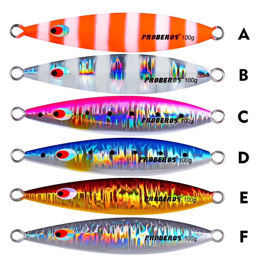 Mồi Giả Câu Cá Bằng Kim Loại Không Móc 40G 60G 80G 100G