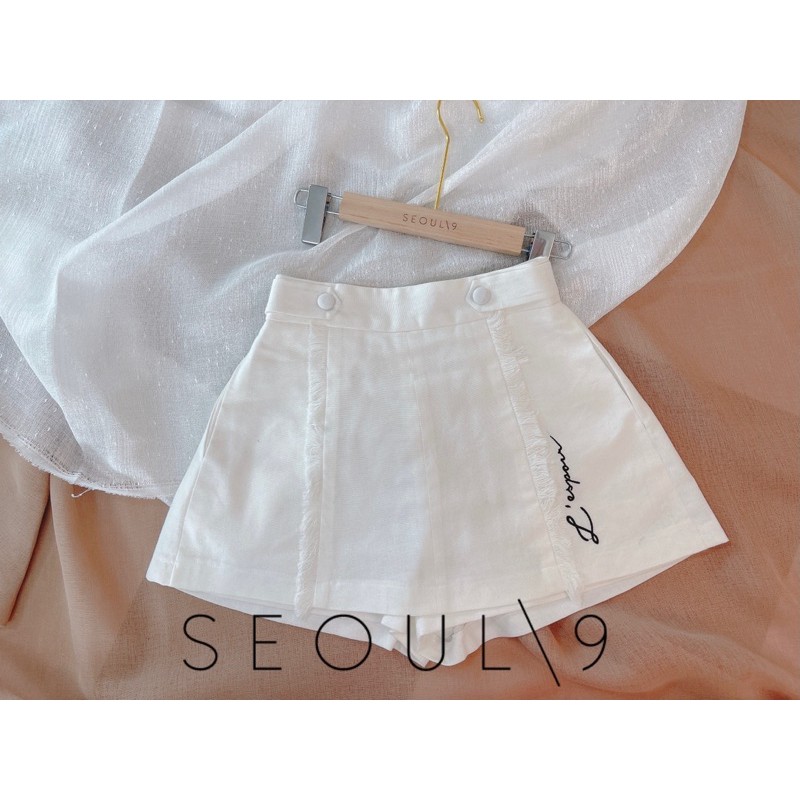 Quần váy thêu chữ L’époir chất liệu line mát mẻ cá tính | BigBuy360 - bigbuy360.vn