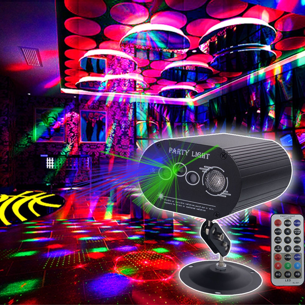 Đèn Bay Phòng Theo Nhạc Karaoke , Đèn Laser Phòng Bay , Đèn Sân Khấu Với Hiệu Ứng 3D Chính Hãng