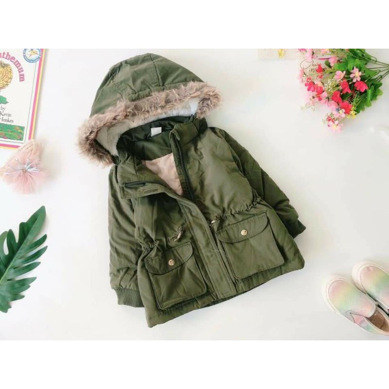 Áo khoác Parka xuất dư cho bé