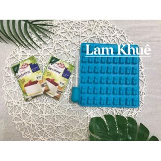 Combo làm kẹo dẻo (1 galetine + 1 khuôn)