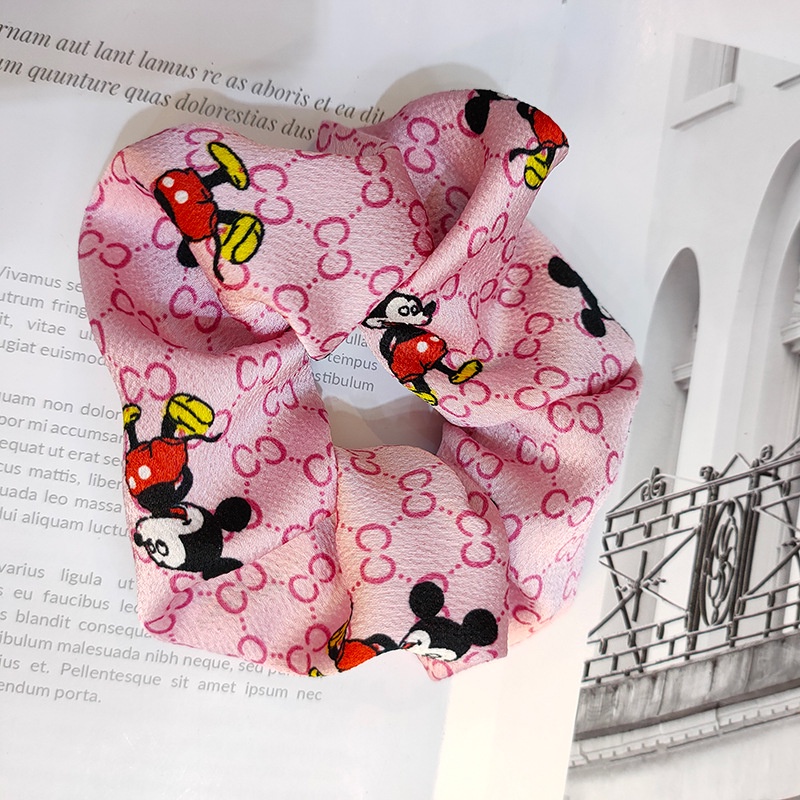 Dây buộc tóc, Cột tóc Scrunchies Chuột Mickey