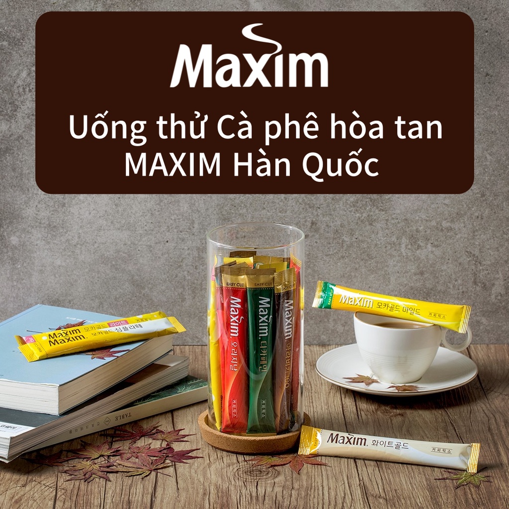 Combo 10 gói cà phê Maxim dùng thử
