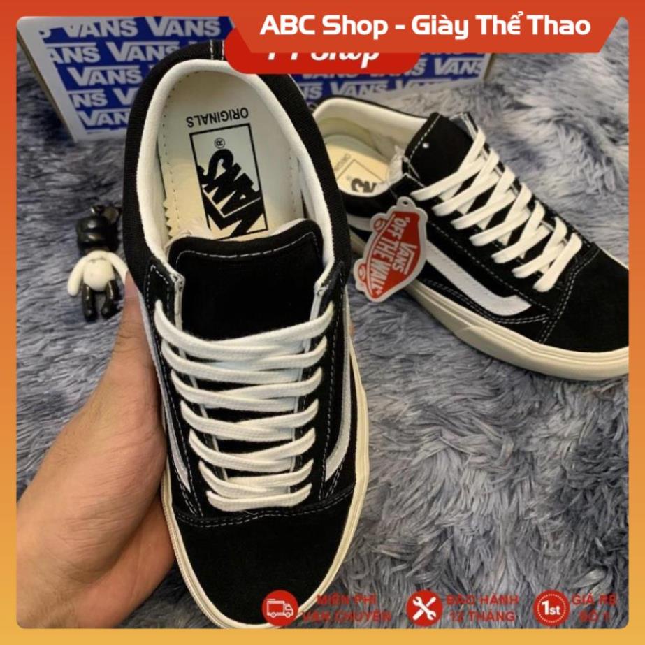 [FreeShip] [Hàng Xịn] Giày Van Sneaker, Giầy Vans đen trắng Vault Hót Nhất