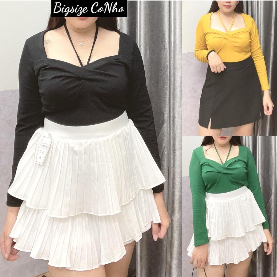 Áo thun dài tay bigsize nữ phông dáng Chuppy từ 58-95kg TD2