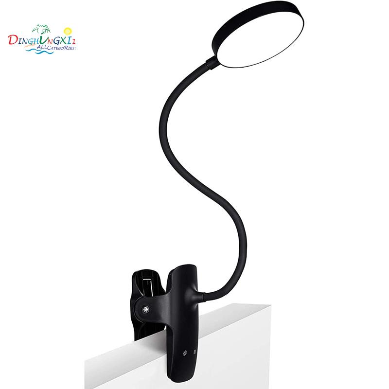 Đèn Đọc Sách Kẹp Giường 36 LED Sạc USB Với 5 Màu Sắc Và Điều Khiển Cảm Ứng