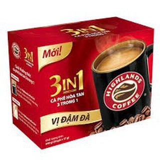 Cà phê hòa tan Highlands 3in1 340g