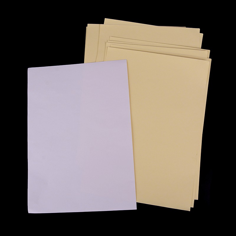 Hl Set 10 Tờ Giấy A4 Tự Dính Chất Lượng Cao