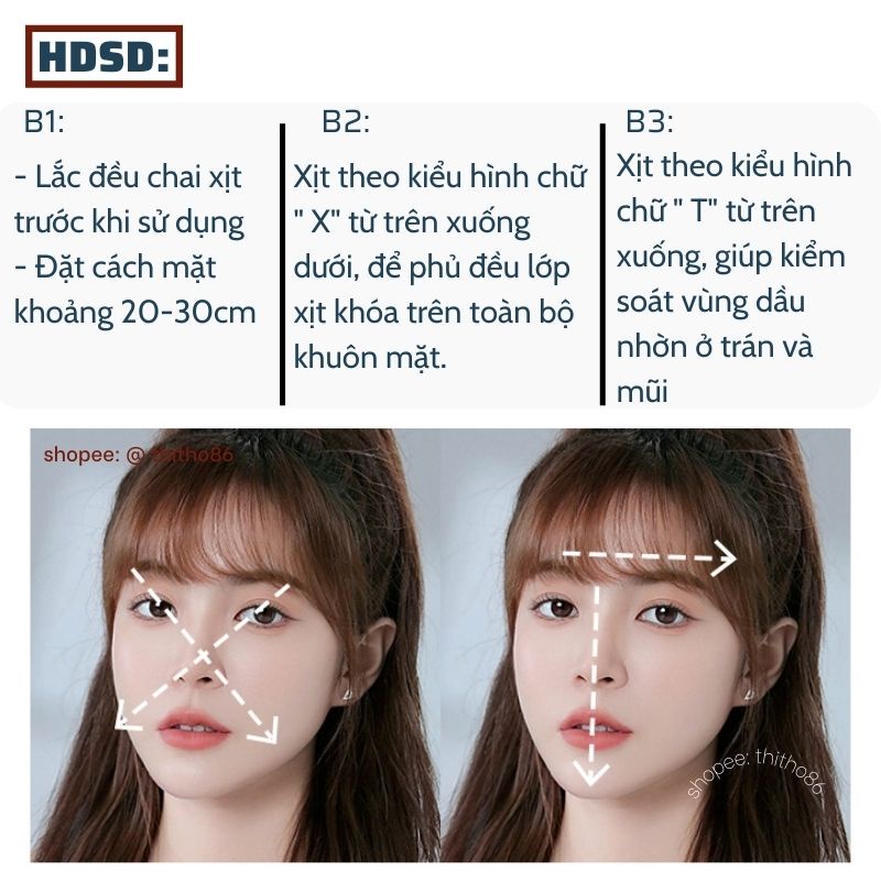 Xịt Khoáng Khóa Lớp Nền Trang Điểm Lâu Trôi NOVO Shimmer Makeup Fixer 5743