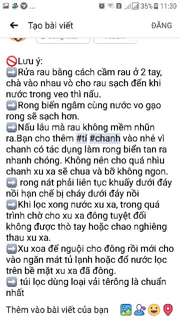 500gr Rau câu nấu xu xoa Phú Yên-Rau chưa giặt sạch