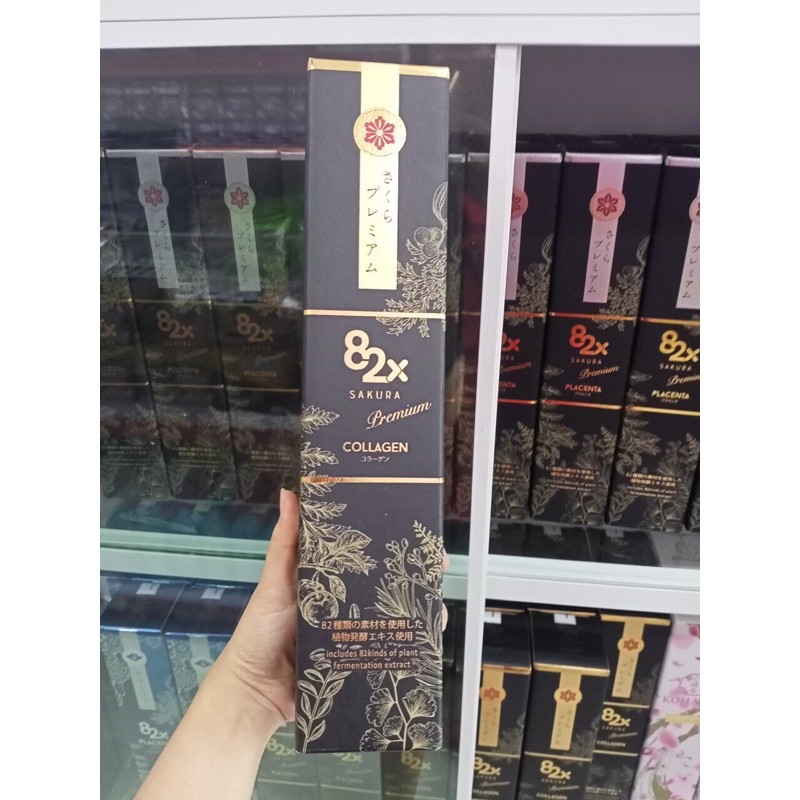 [ Hàng Chính Hãng ] Nước Uống Đẹp Da Collagen 82X Sakura Premium và Placenta 82X Sakura Premium 500ml | BigBuy360 - bigbuy360.vn