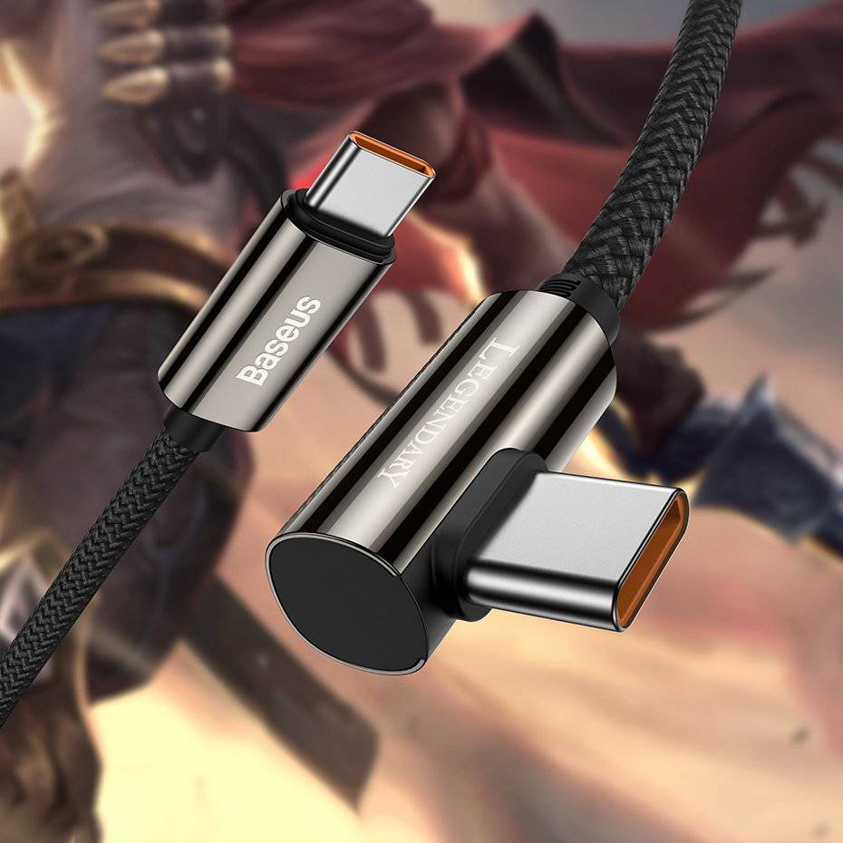 Dây sạc 2 đầu type c 100w Baseus dài 2m 1m - Cáp type c to type c cho samsung xiaomi laptop ..