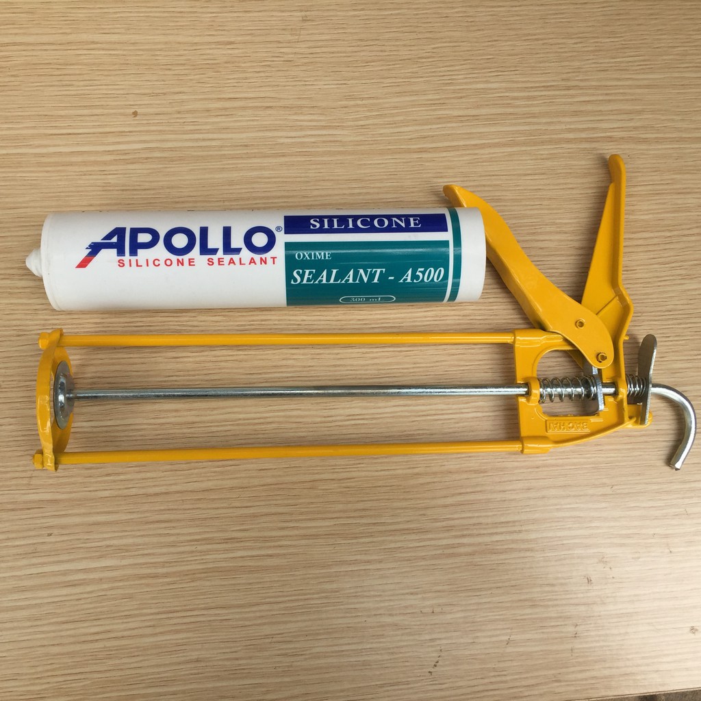 Keo Silicon Apolo A300, A500... Đủ Màu + Súng Bắn Keo Bossman Cao Câp .