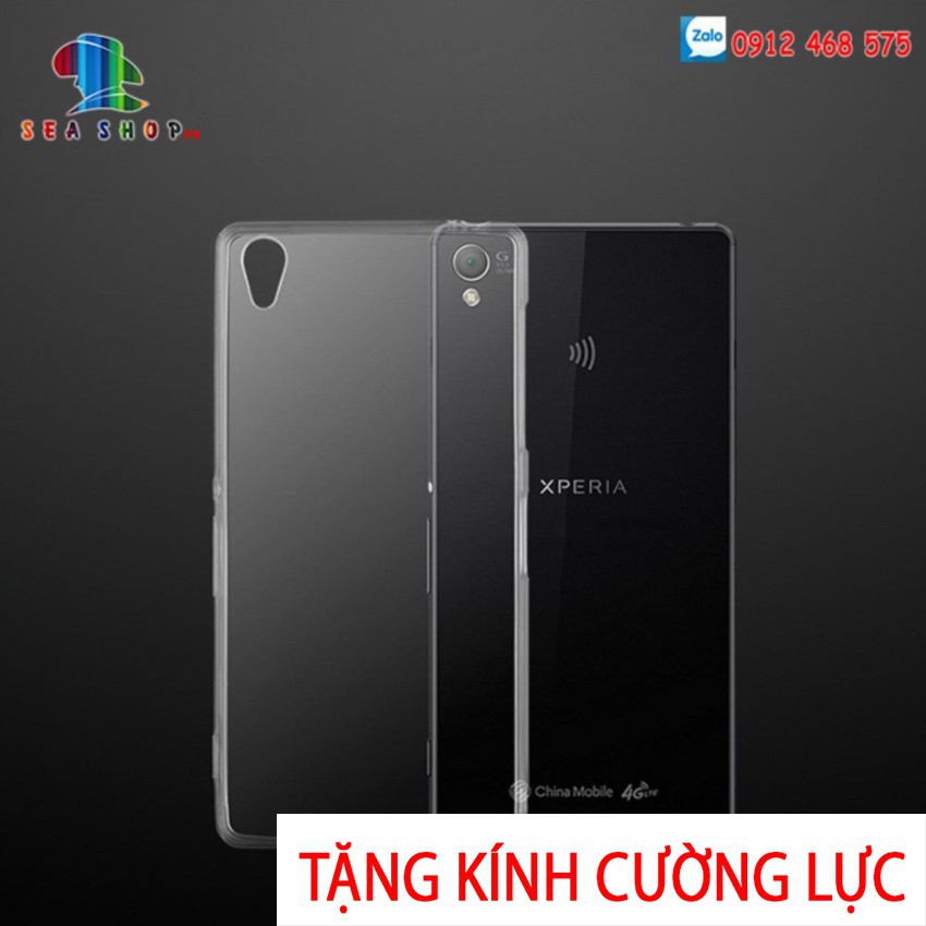 [TẶNG CƯỜNG LỰC]Ốp lưng Sony Xperia Z2 - D6503 - D6543 silicon trong suốt
