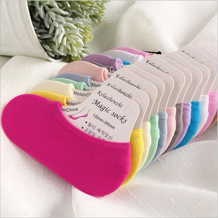 Vớ Cotton Cổ Thấp Chống Trượt Thời Trang Cho Nữ | BigBuy360 - bigbuy360.vn