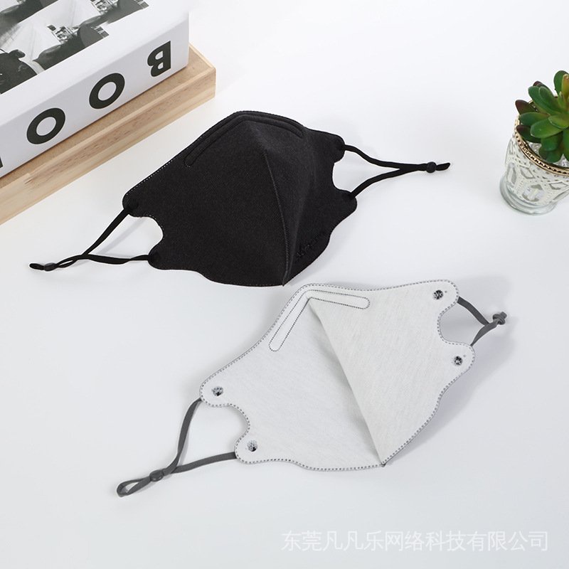 Khẩu Trang cotton 3 Lớp Chống Gió Chống Bụi Thoáng Khí Có Thể Tái Sử Dụng