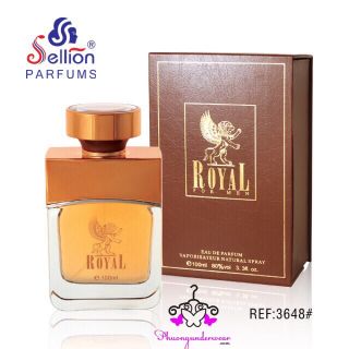 NƯỚC HOA NAM HÃNG SELLION ROYAL VÀNG HỘP GỖ 100ML
