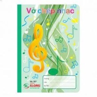 -Vở chép nhạc 36tr Klong (007N) [Klong]