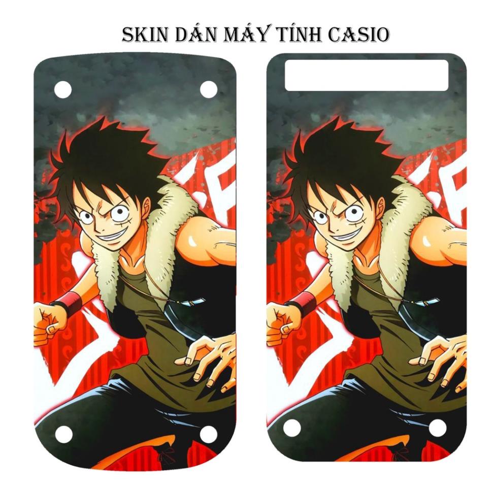Dán máy tính Casio Fx570 fx580 dán full lưng với nắp - in hình theo yêu cầu của khách hàng - thích ảnh gì cũng được