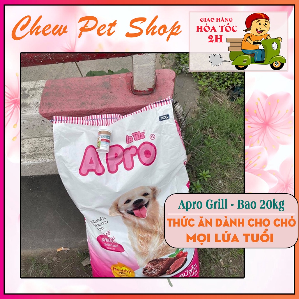 20KG - THỨC ĂN APRO GRILL DÀNH CHO CHÓ MỌI LỨA TUỔI