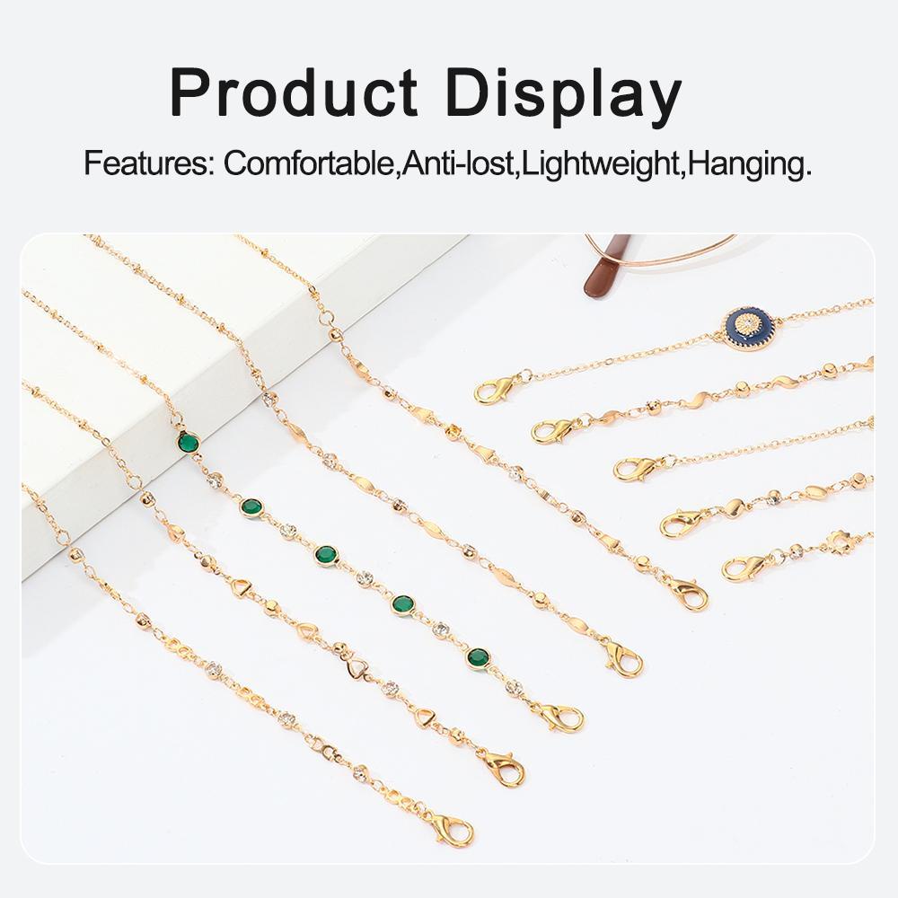 ESPO Dây Đeo Kính Bằng Kim Loại Cho Nam &amp; Nữ