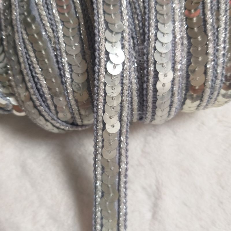 Dây viền kim sa trang trí, size  1.3cm