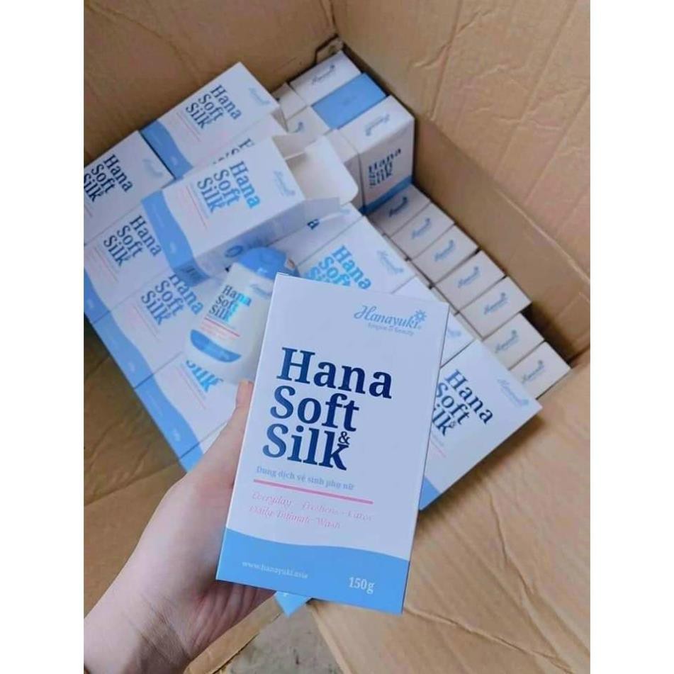 [Giá Sỉ]Dung Dịch Vệ Sinh Phụ Nữ, Nước Rửa Vùng Kín Hana Soft Silk 150g