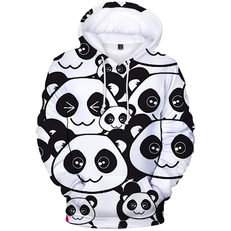 Mới Áo Hoodie In Hình Gấu Trúc 3d Sáng Tạo Cho Nam