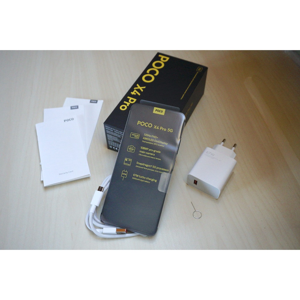 Điện thoại Xiaomi POCO X4 Pro 5G - Hàng CHÍNH HÃNG bảo hành 12 tháng Nguyên Seal Fullbox đầy đủ phụkiện