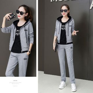 Sét bộ đồ thể thao 3 món cao cấp