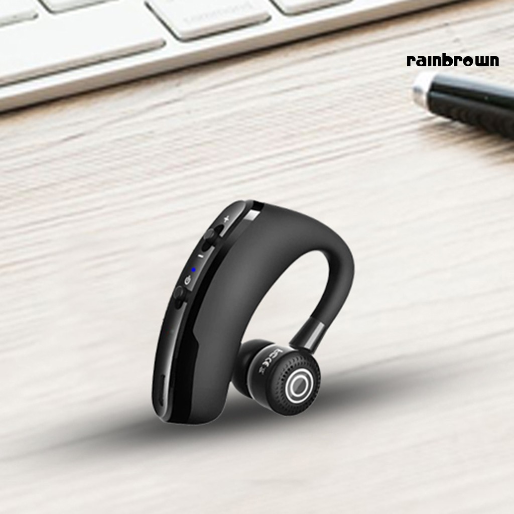 Tai Nghe Bluetooth Không Dây Rej / V9 Dạng Móc Vành Tai