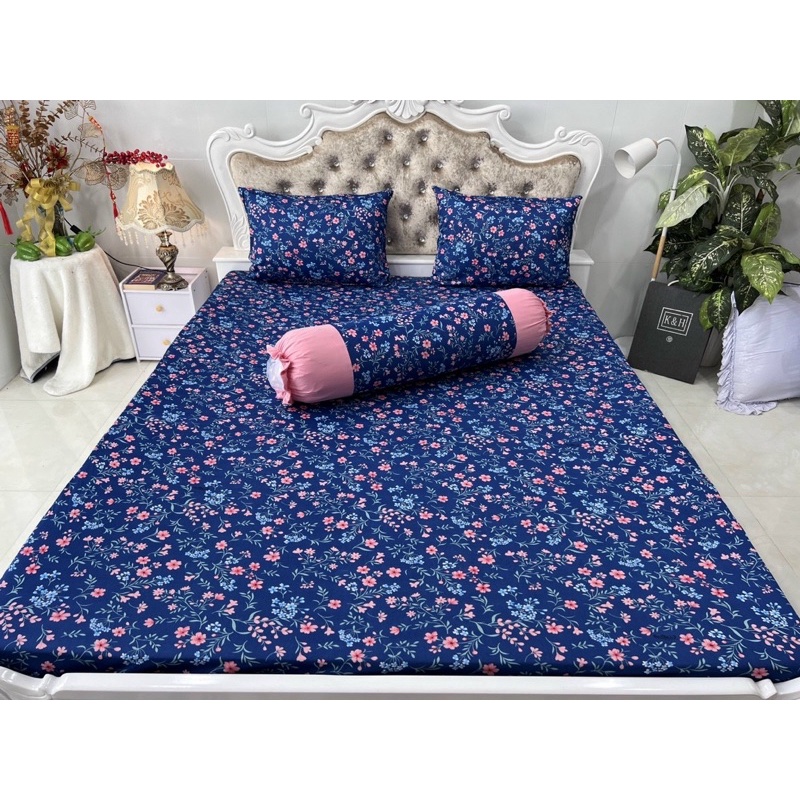 Drap thun hàn quốc mẫu hoa nhí 6 màu siêu xinh